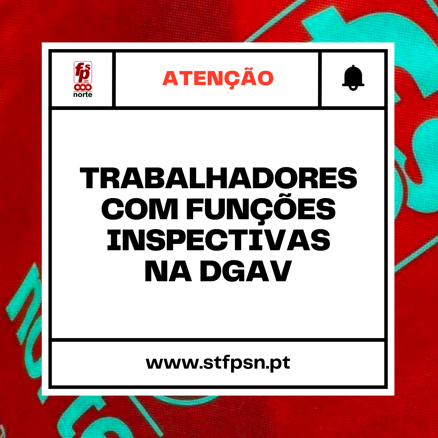 Trabalhadores das Funções Inspectivas da DGAV